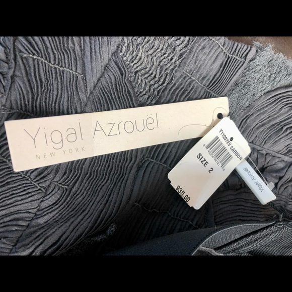 Yigal Azrouel New with Tags Grey Pencil Skirt on a Size 2. - Picture 15 of 15